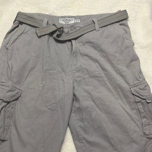 ECKO UNLTD CARGO SHORTS-Gray